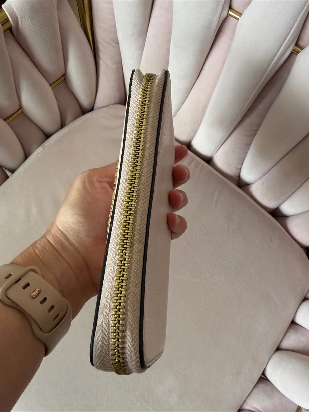 Michael Kors pebbled leather
