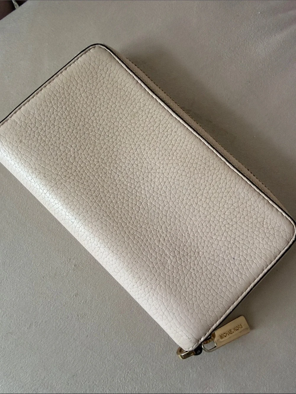Michael Kors pebbled leather