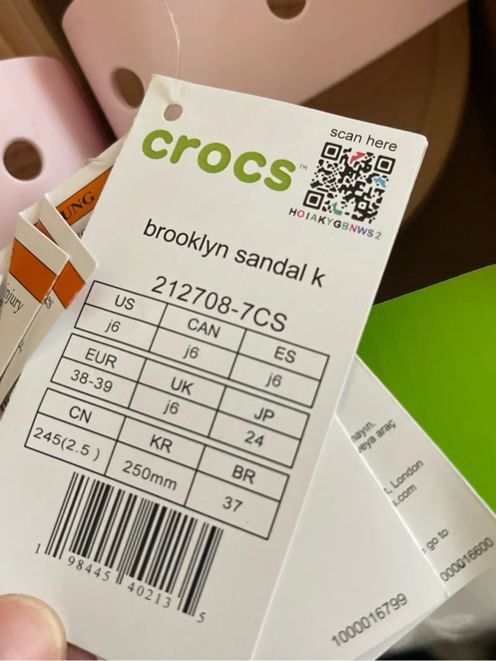 CROCS raised all that