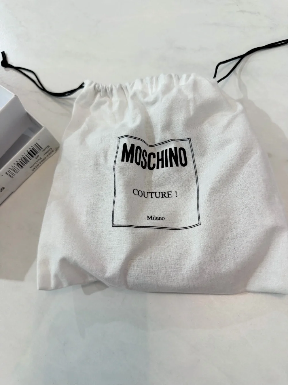 Moschino pink patent