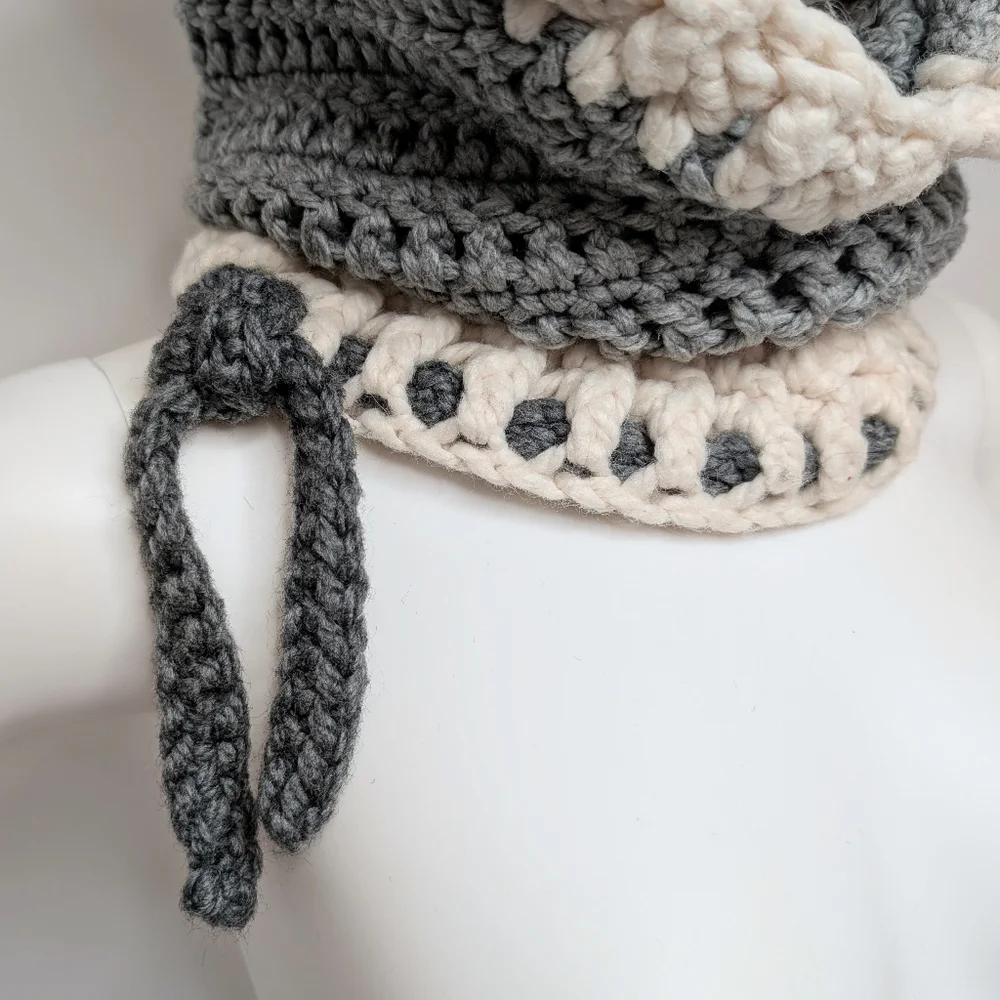 Handmade light gray