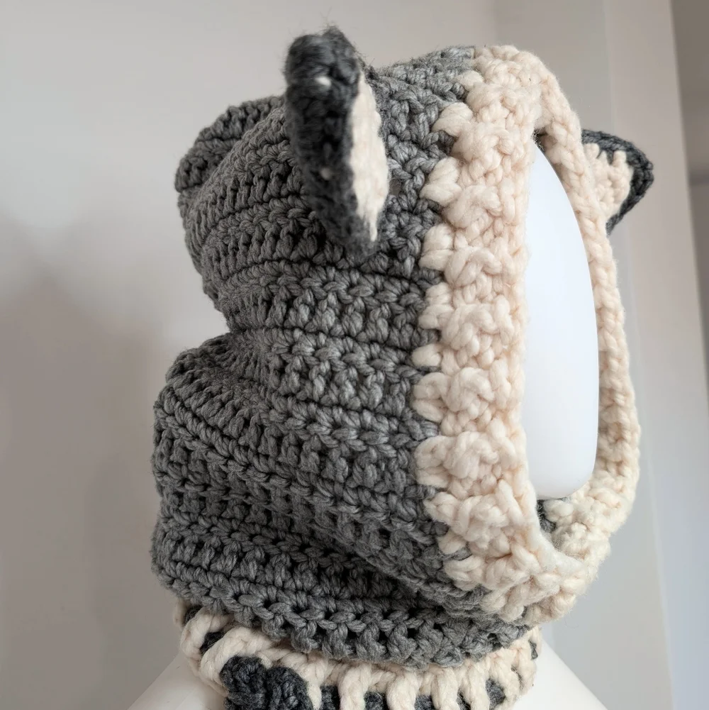 Handmade light gray