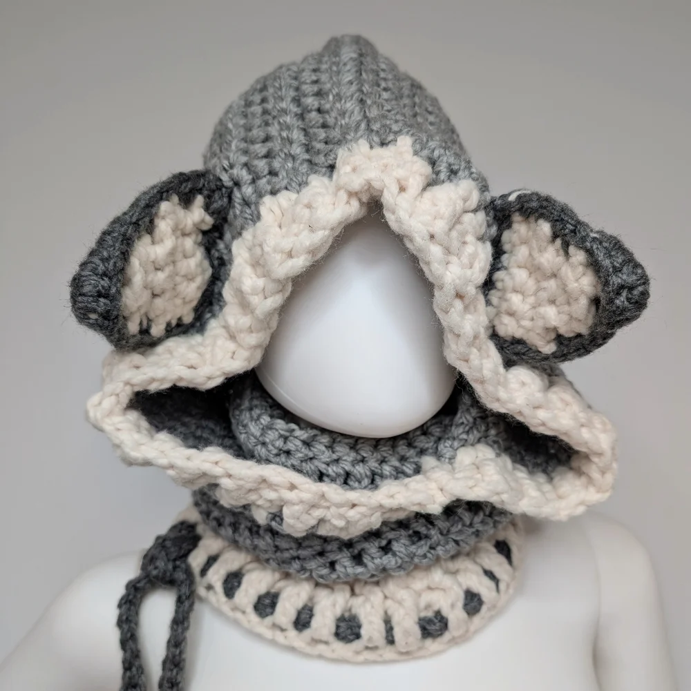 Handmade light gray