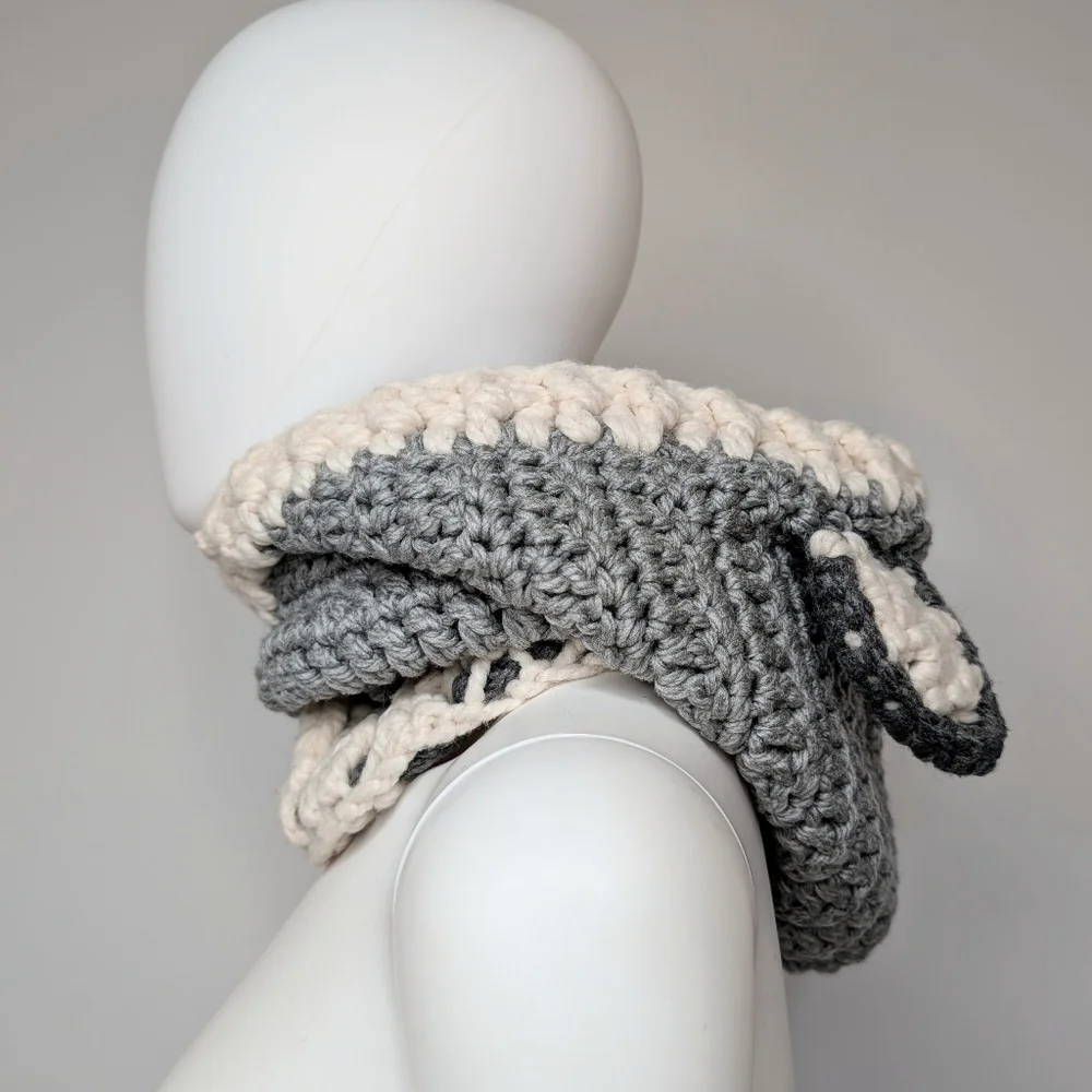 Handmade light gray