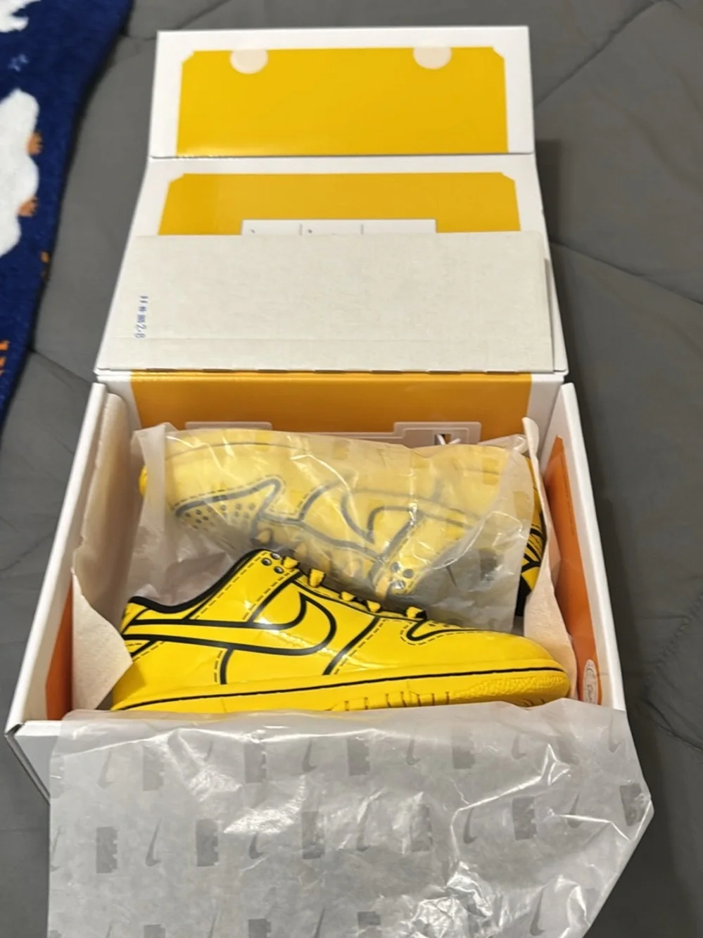 Nike vibrant yellow