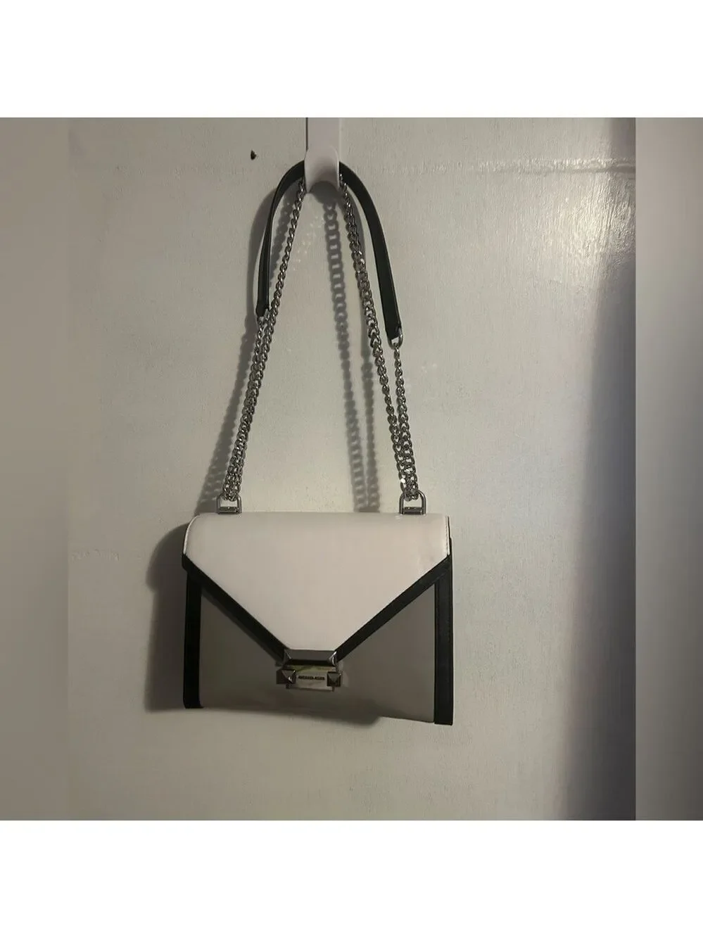 Michael kors leather color block purse