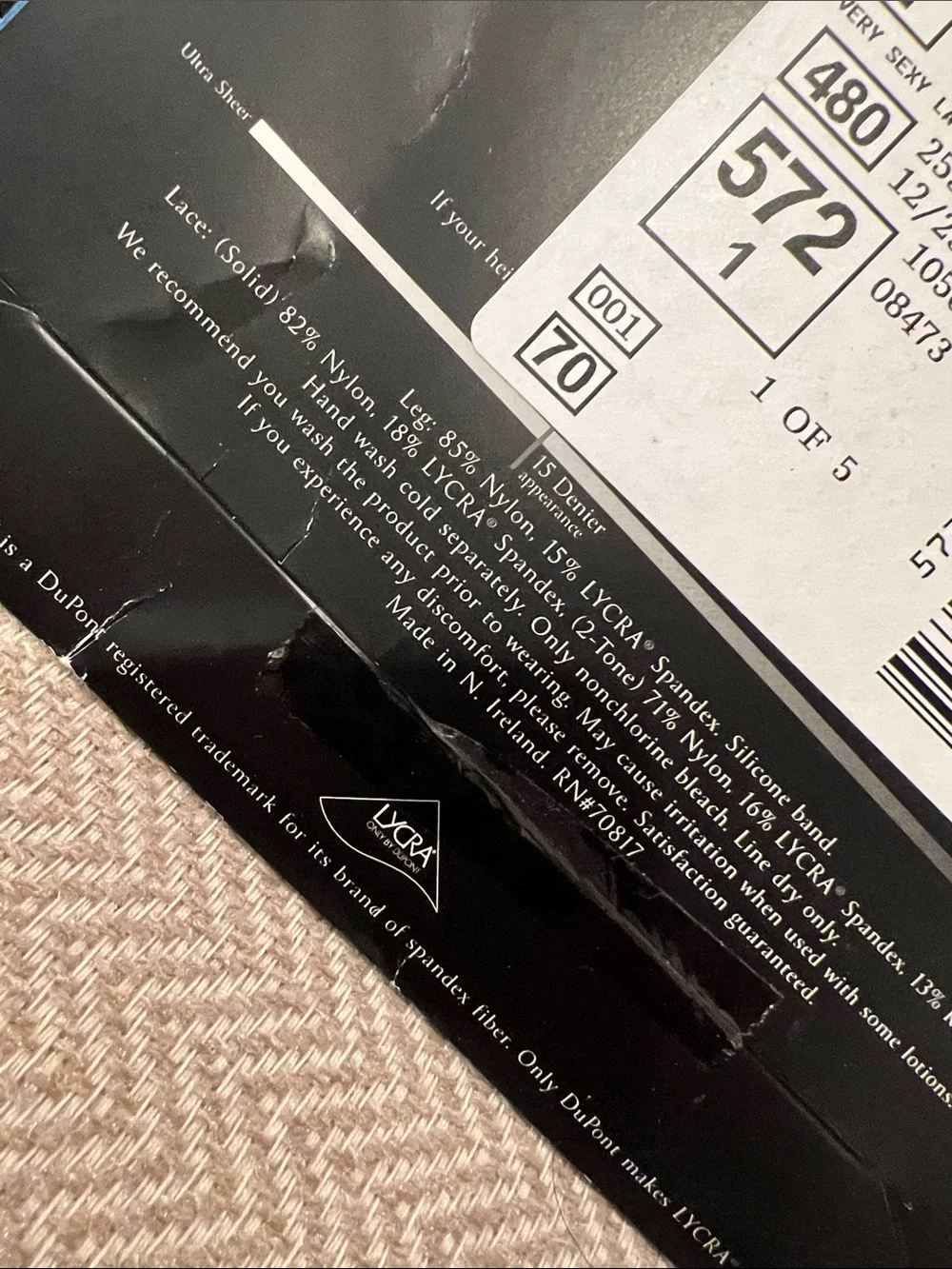 Victorias Secret sheer black
