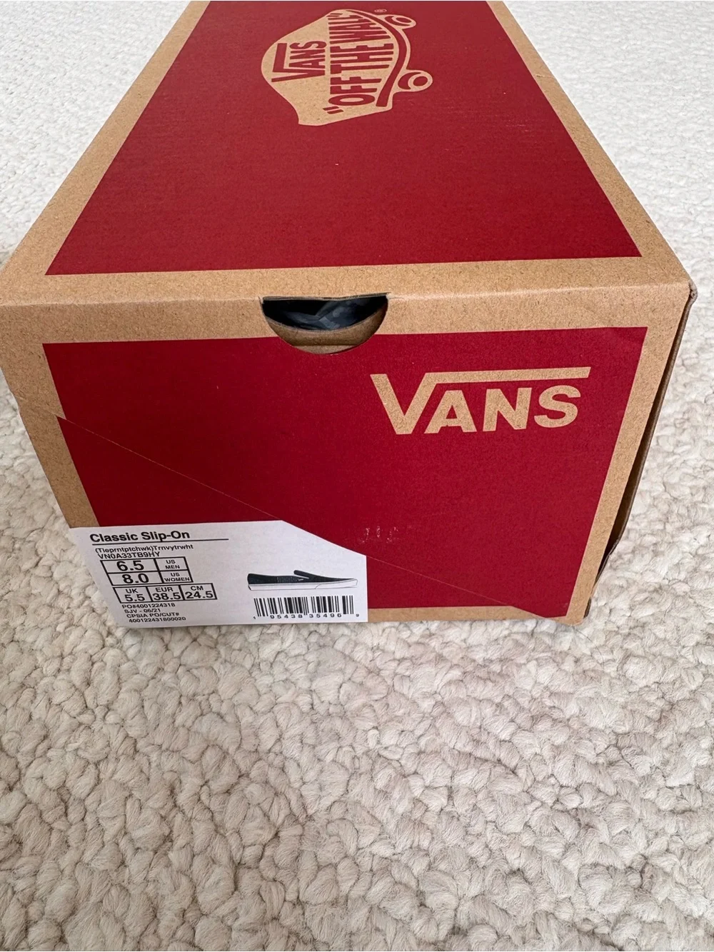Vans easy slip