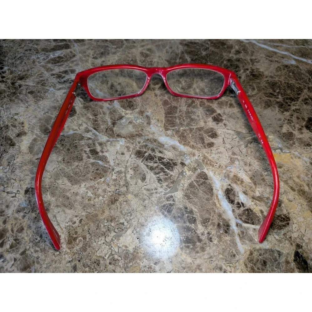 Armani Exchange‎ Eyeglasses Frames Burgundy Red Rectangular AX144 0YGZ 53-16-140
