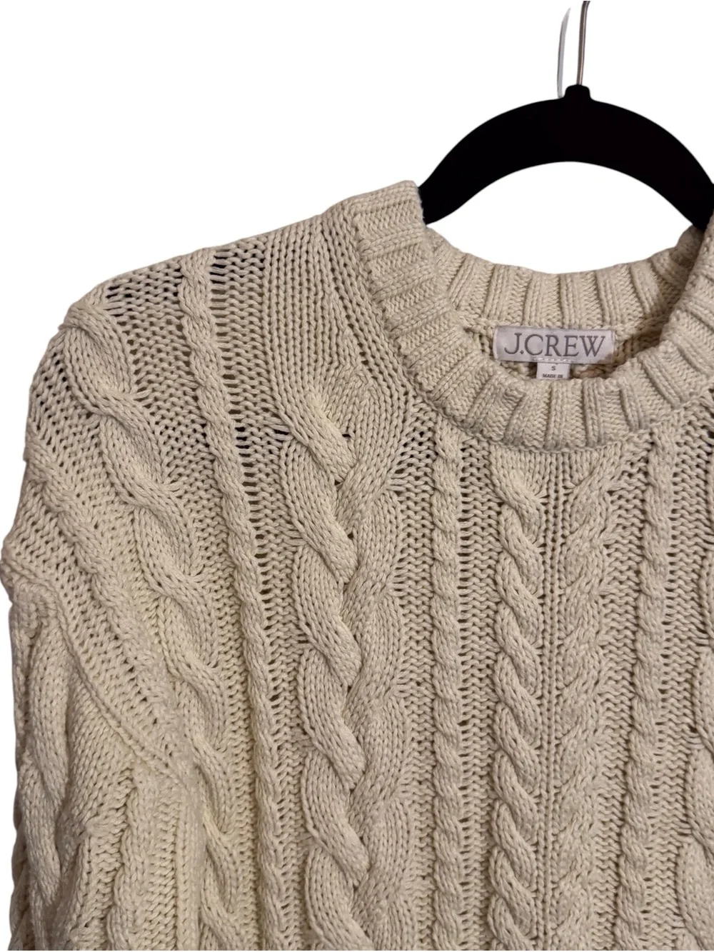 J. Crew crew cable