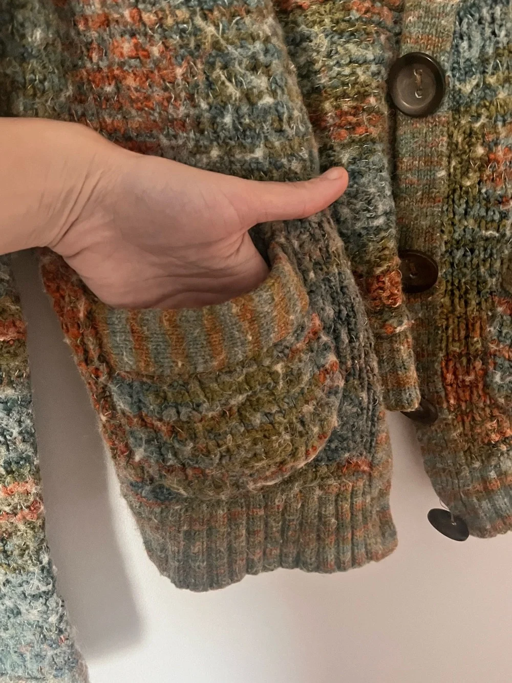 Free People multicolor marled