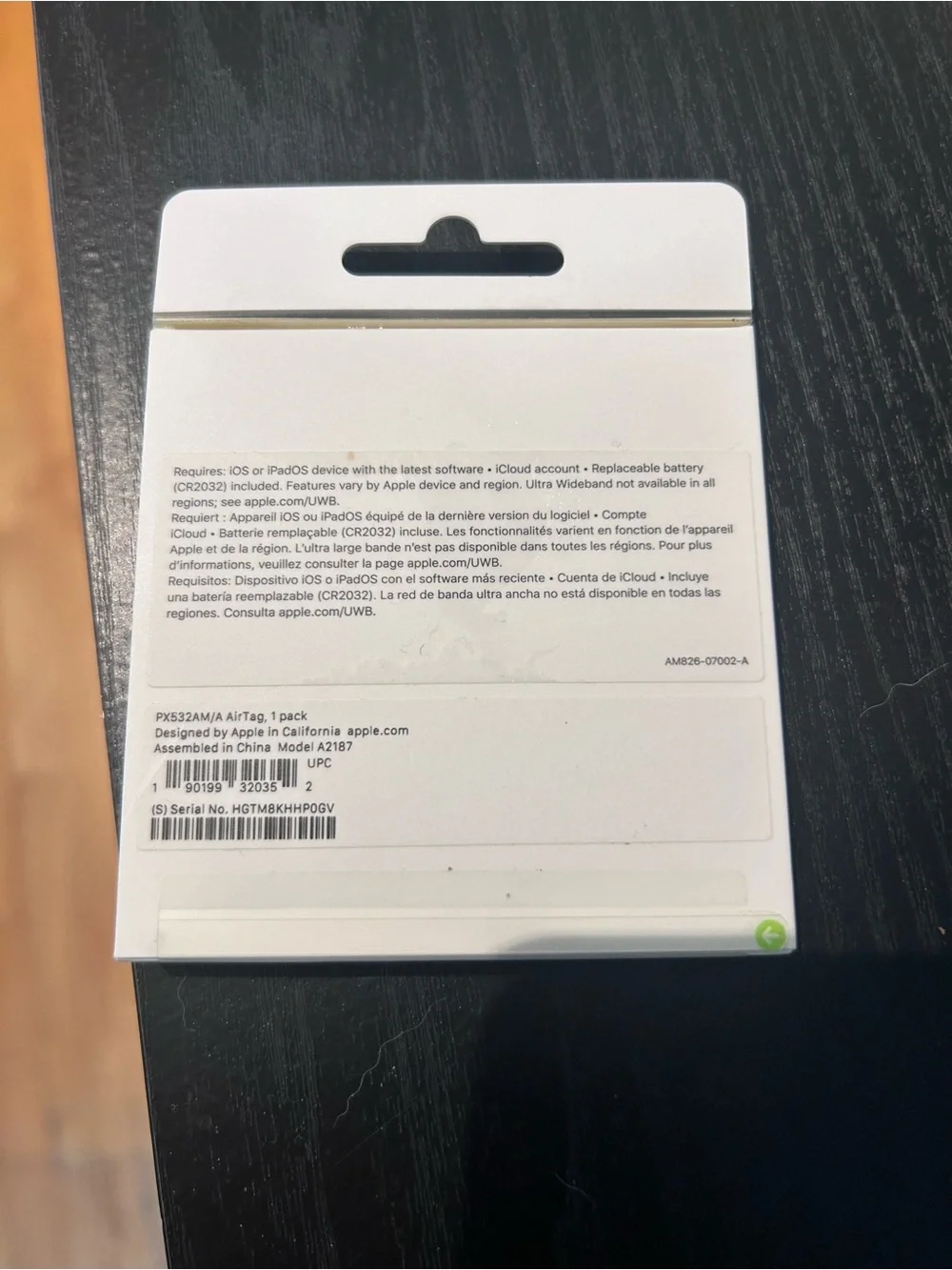 Apple AirTag - Brand new, factory sealed