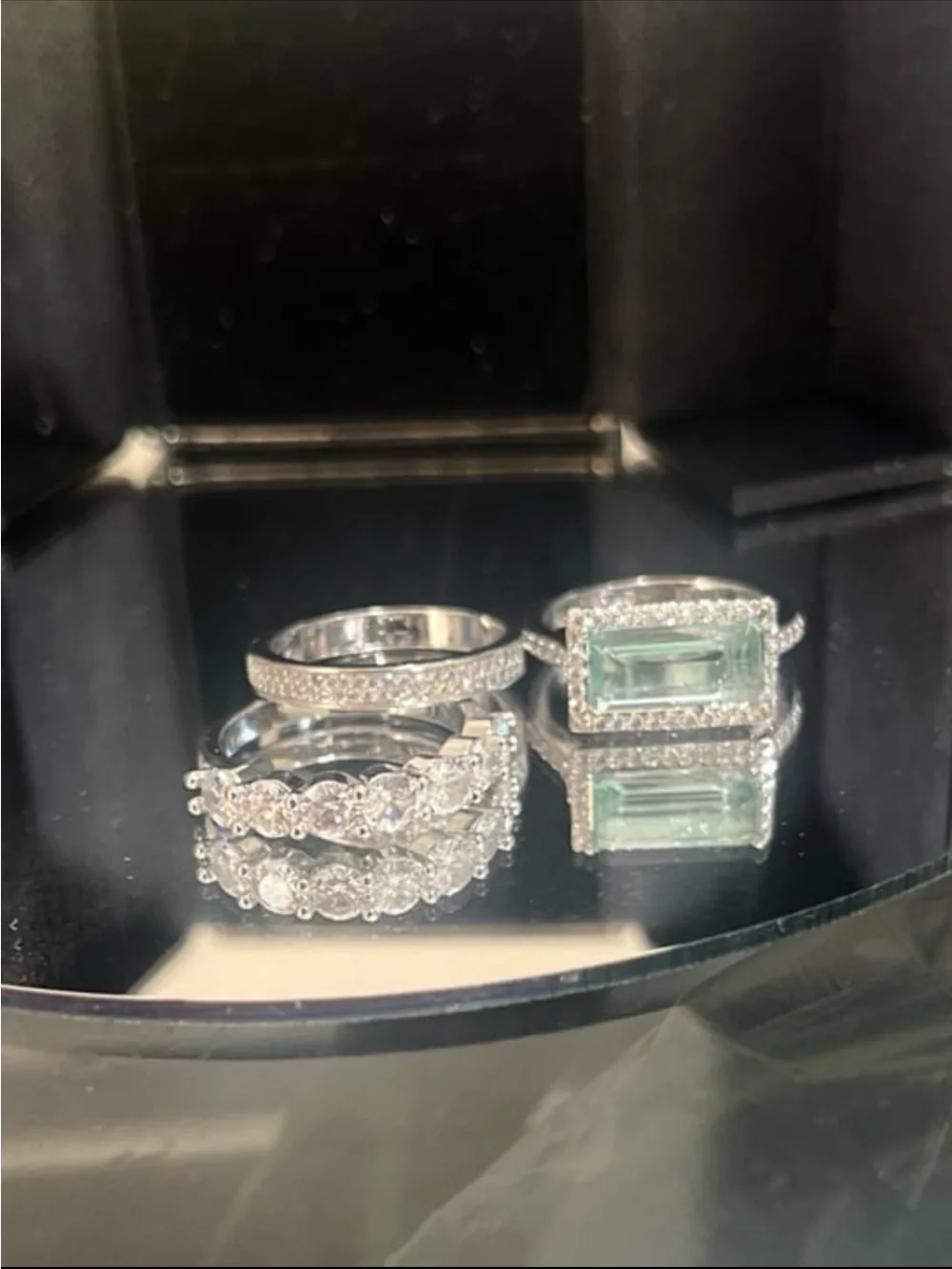 Swarovski dazzling ring