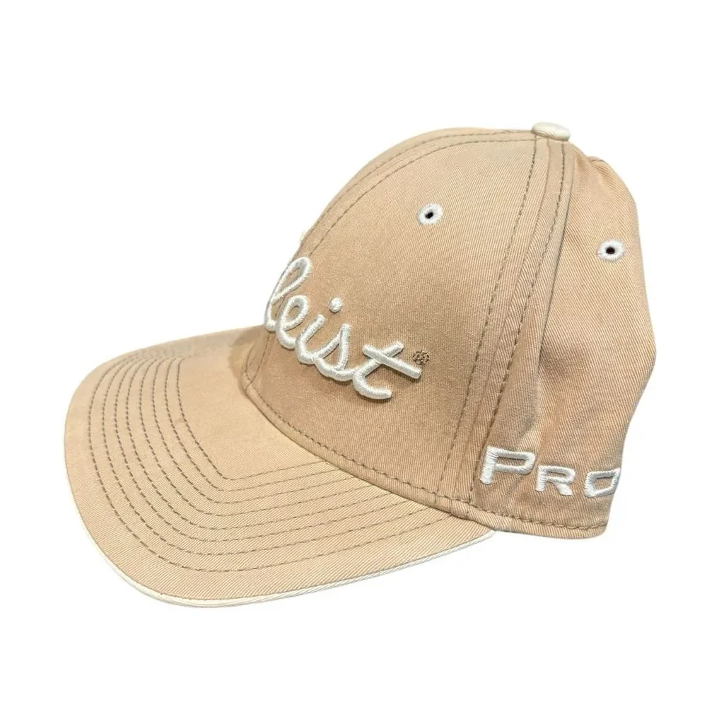 Titleist beige cap