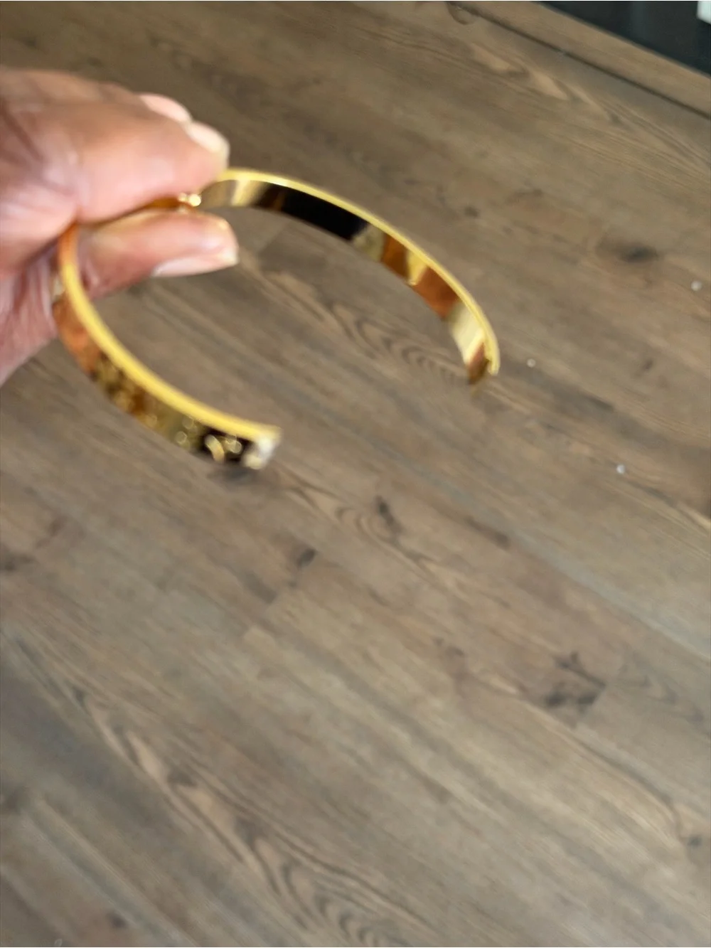 None polished gold