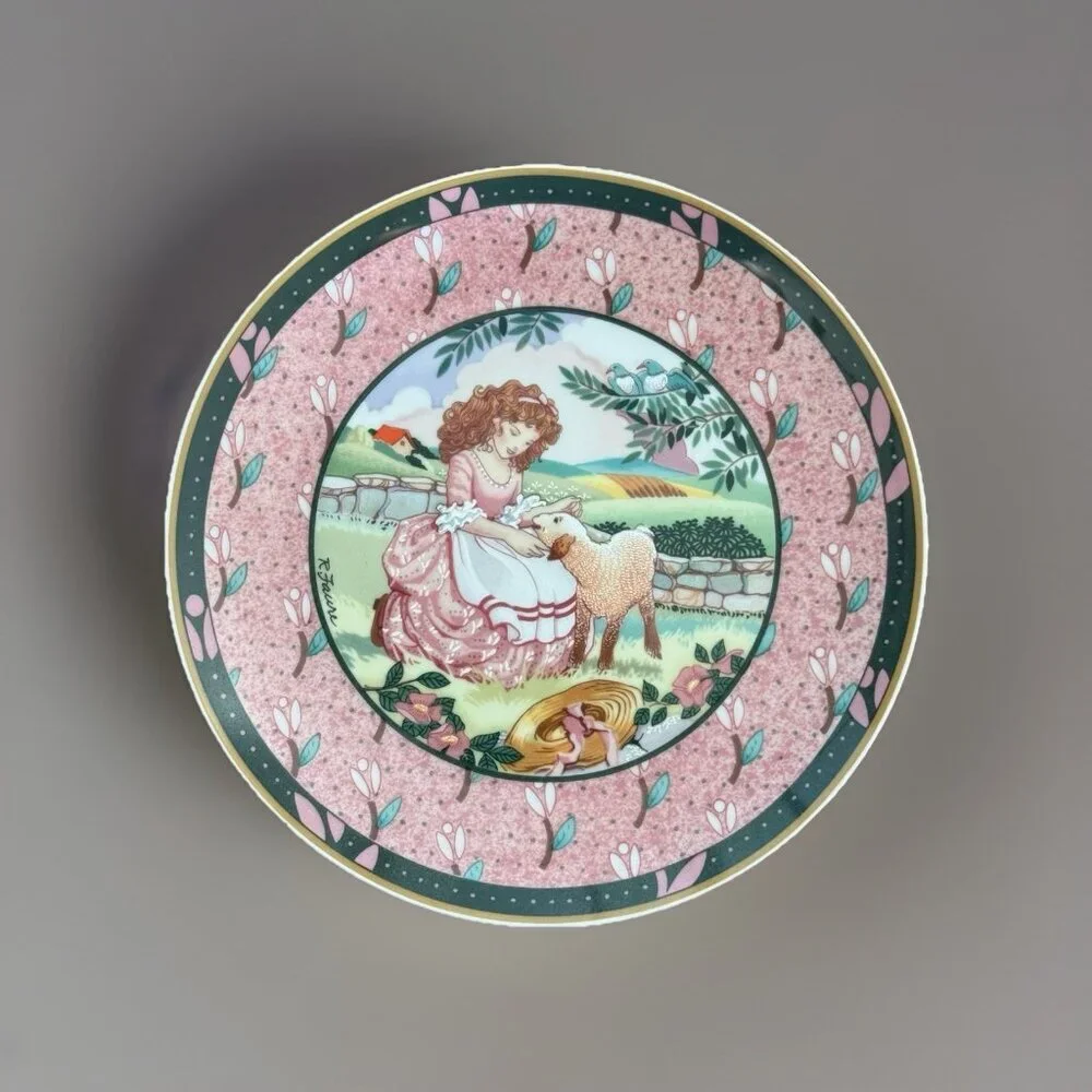 Villeroy & Boch Heinrich Germany Once Upon A Rhyme- Mary Had‎ A Little Lamb