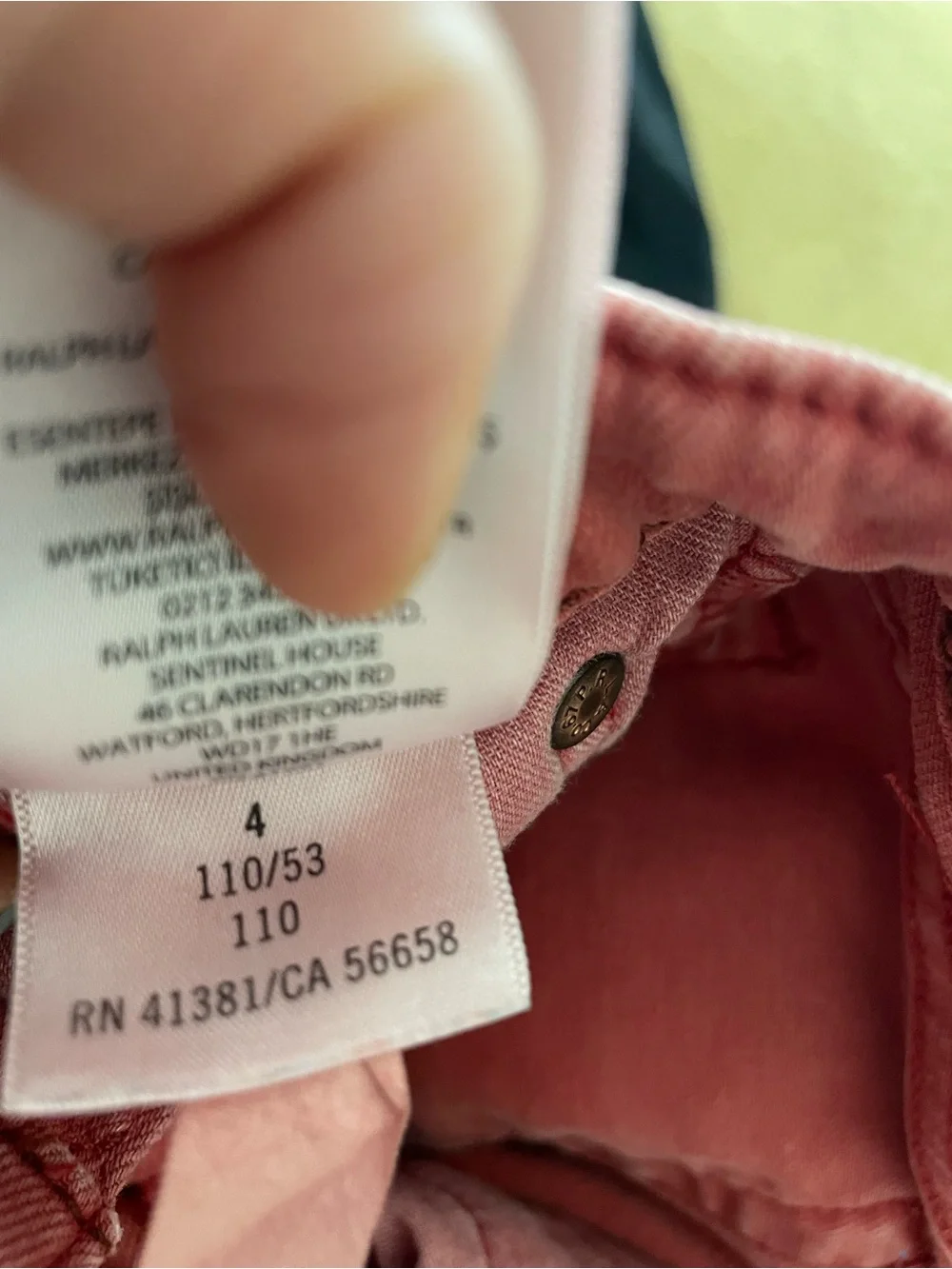 Polo Ralph Lauren classic denim