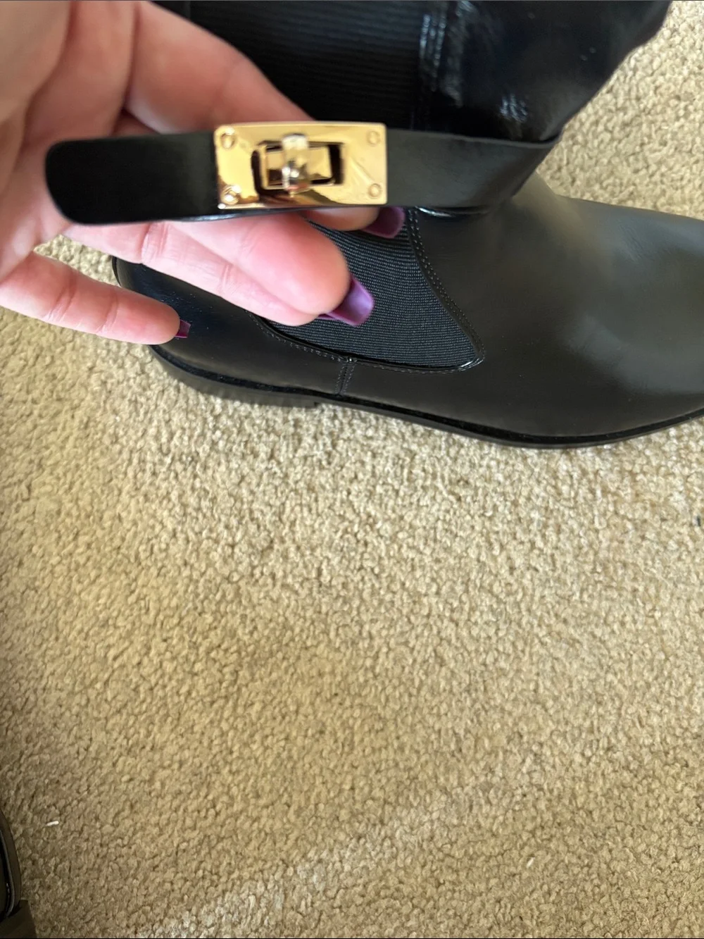 Torgeis black boots