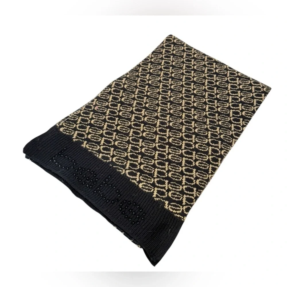 bebe black rhinestone
