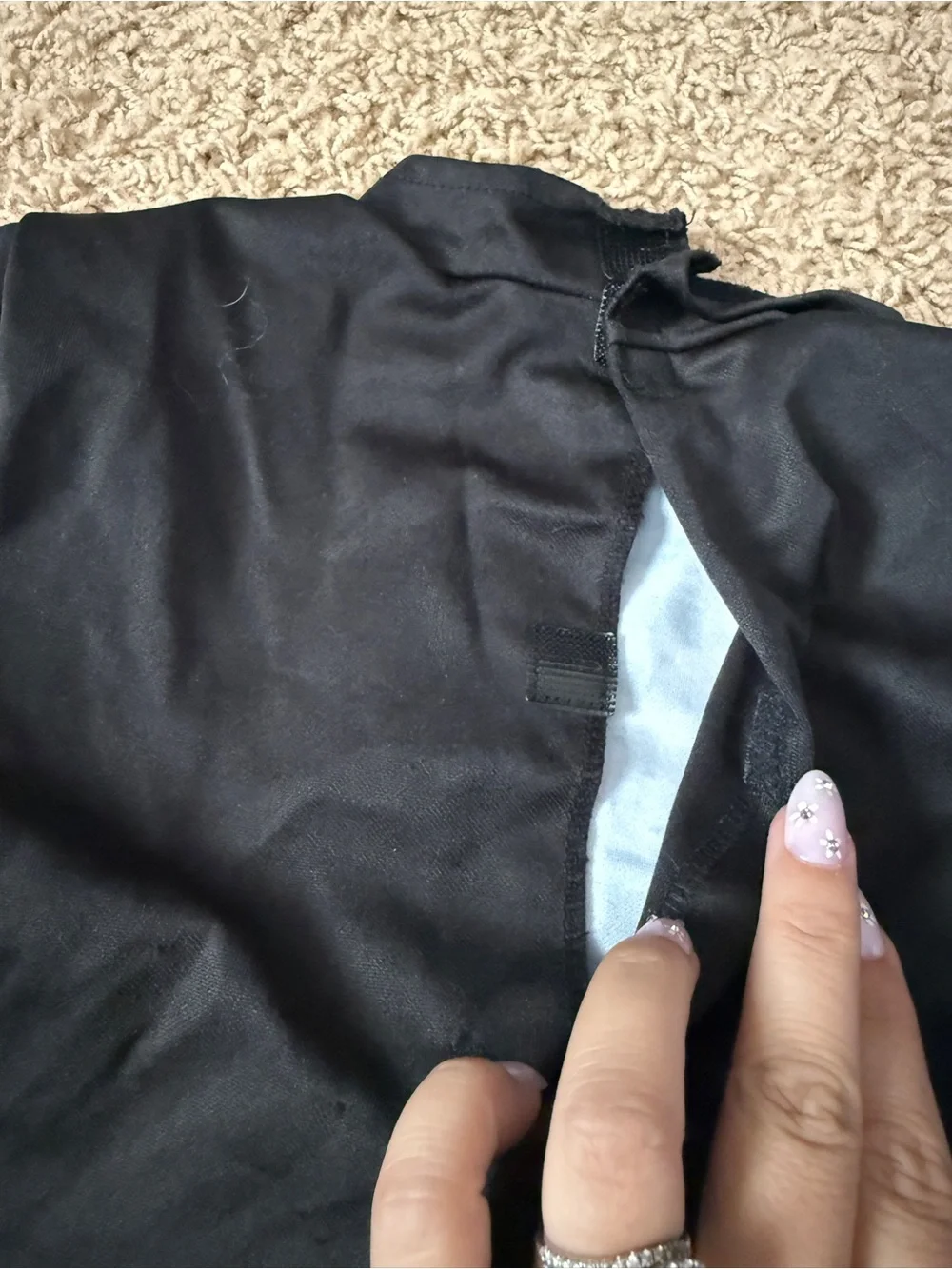 Spirit black jumpsuit