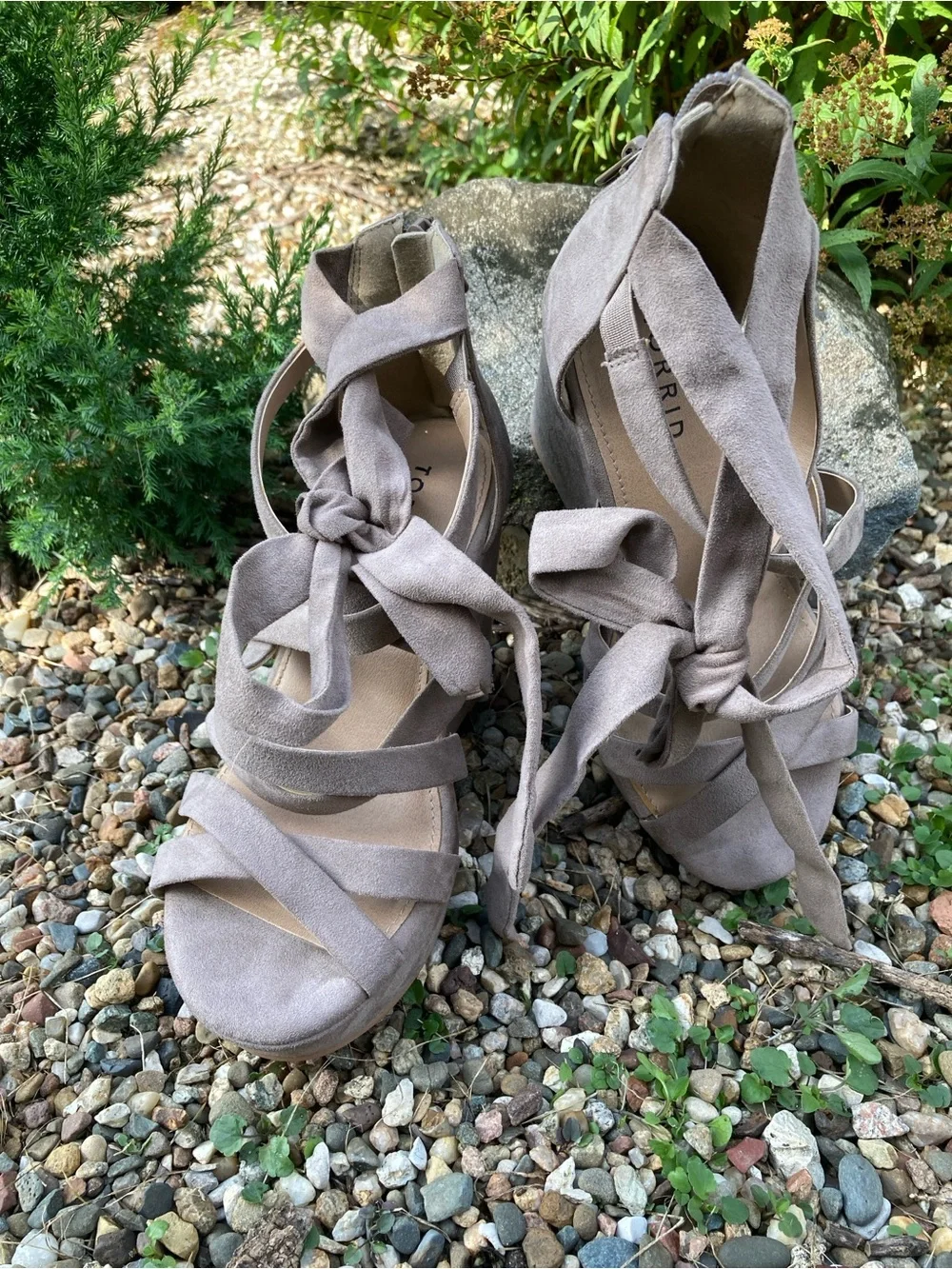torrid faux suede