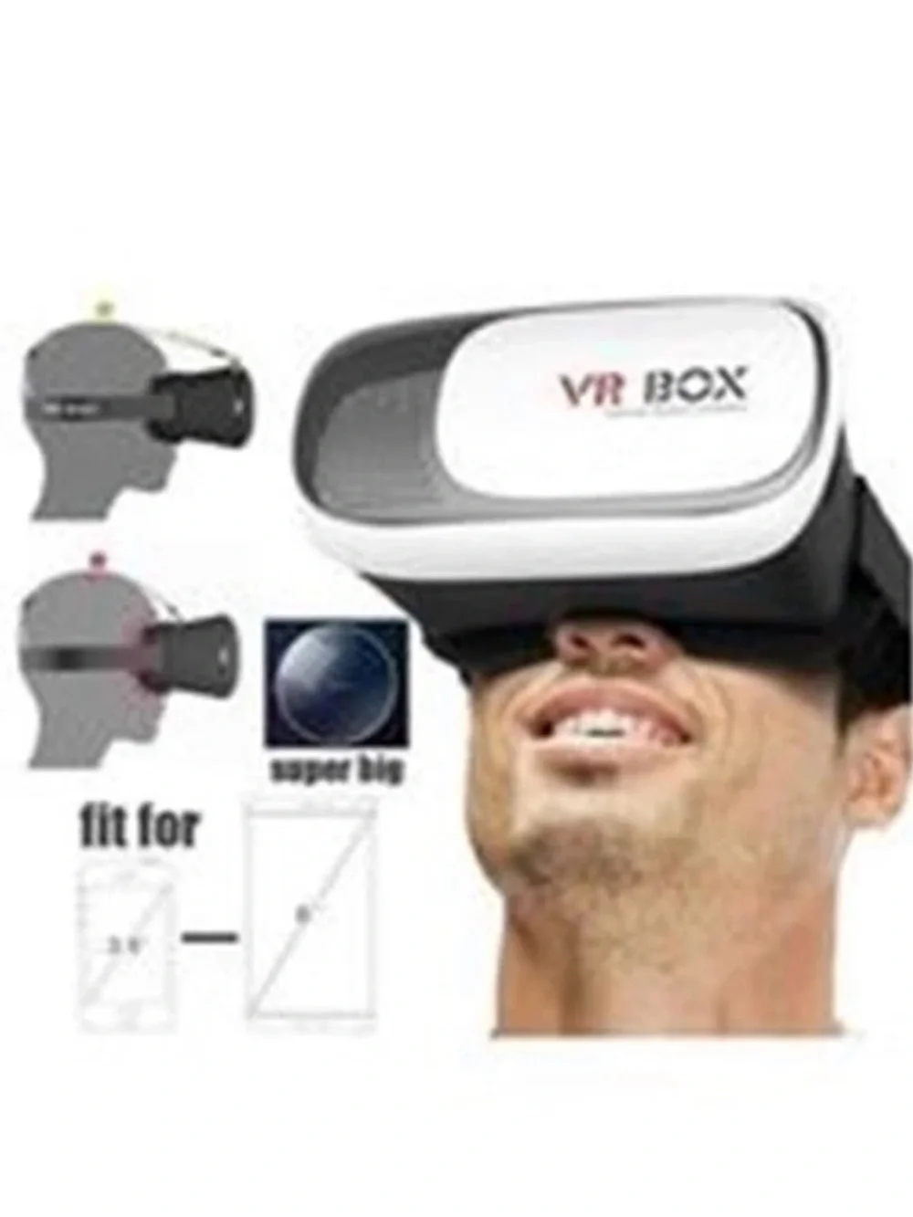 3D virtual reality VR BOX 2.0 universal headset