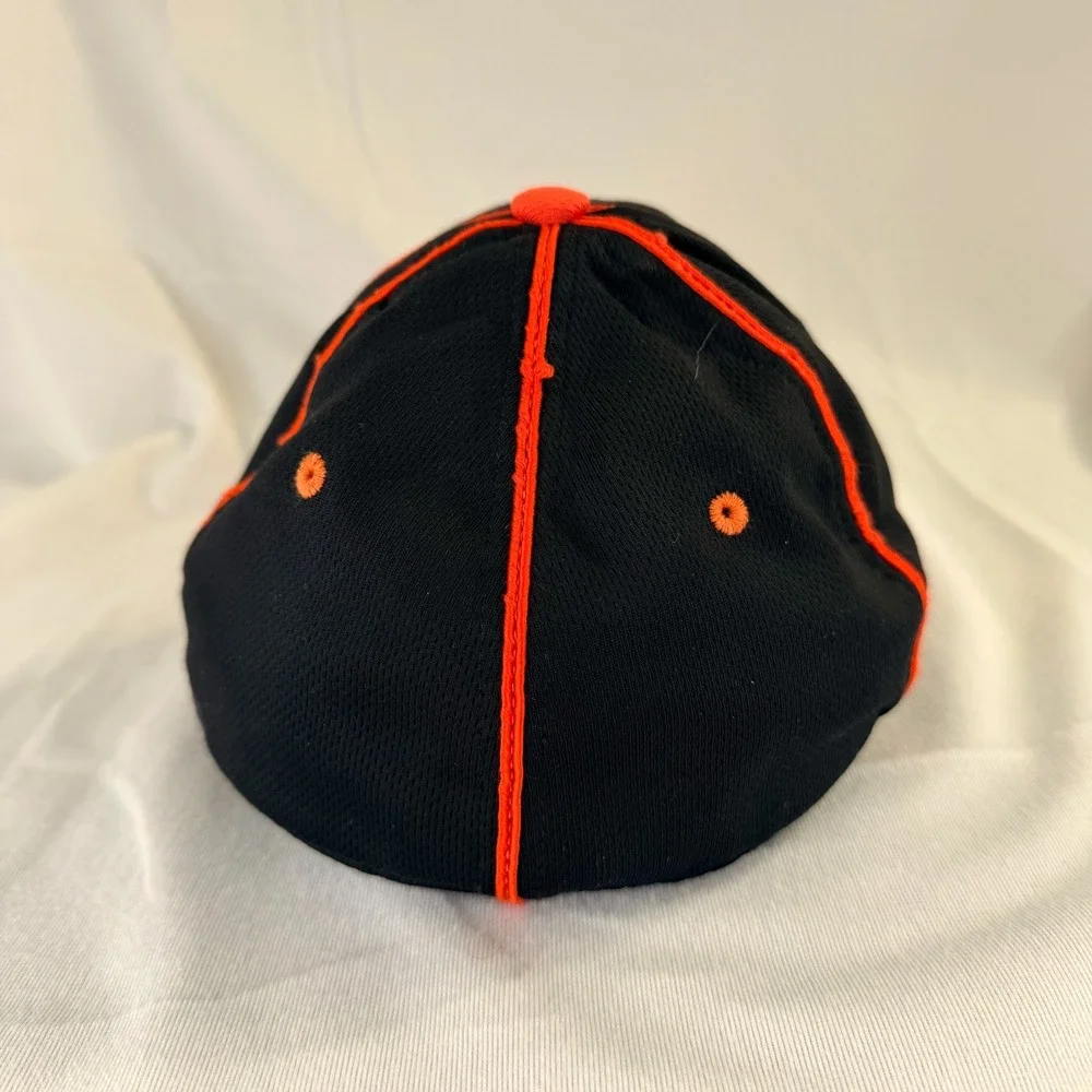 Richardson PTS45 Baltimore Orioles Black Orange Fitted Baseball Cap Size 6 3/4