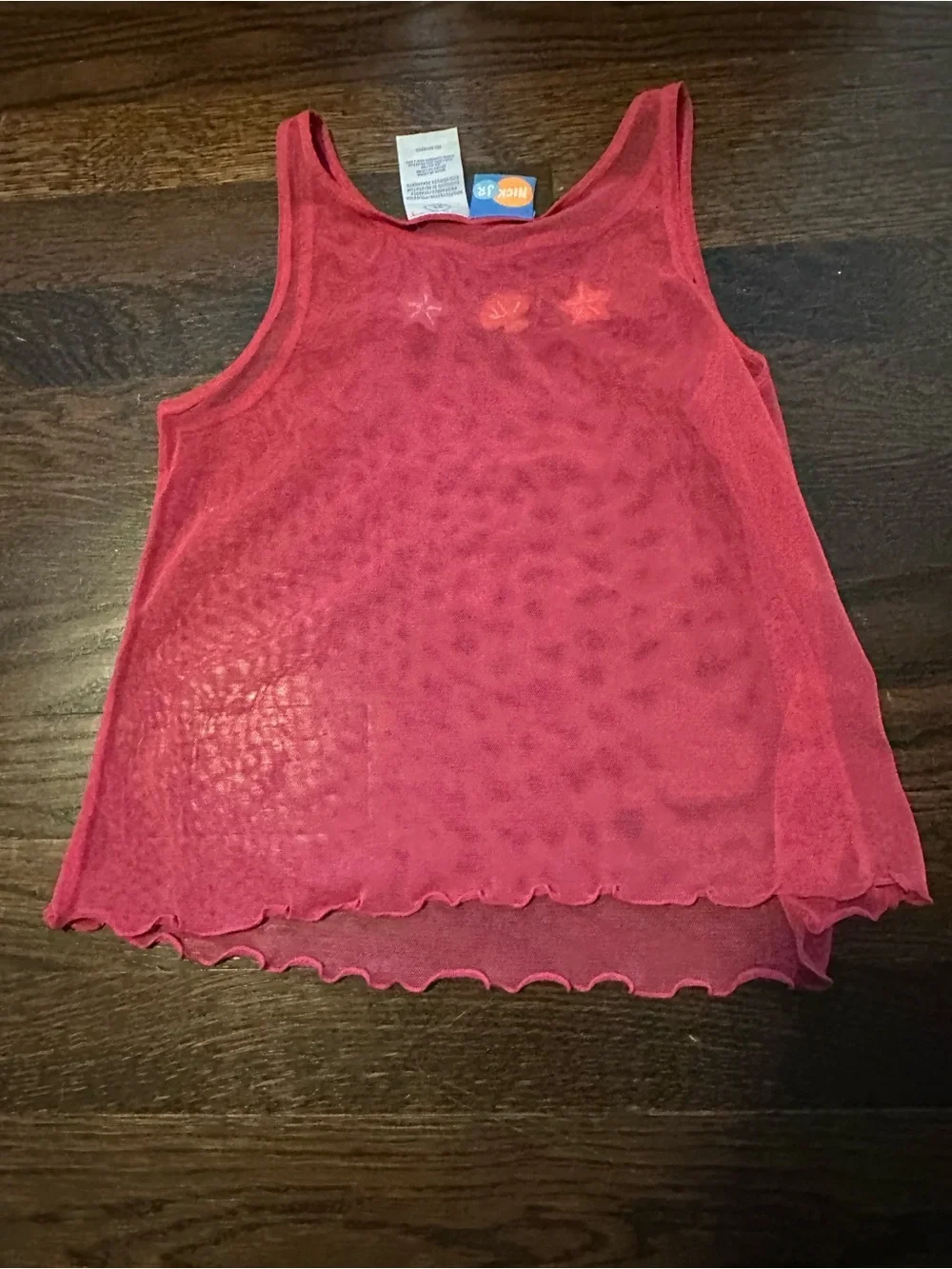 Nickelodeon sheer mesh