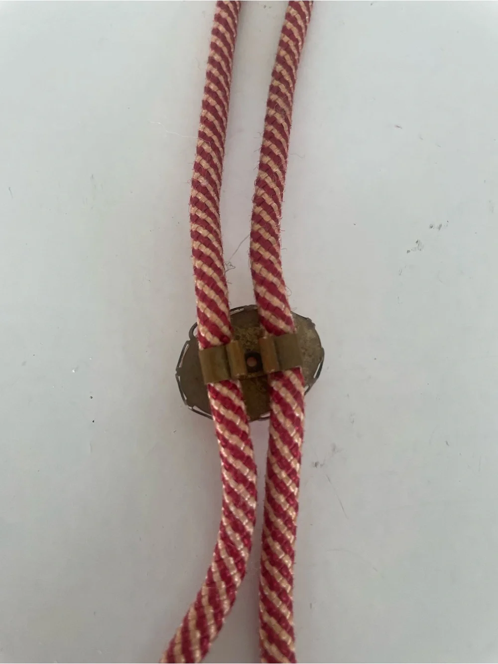 Unmarked bolo tie