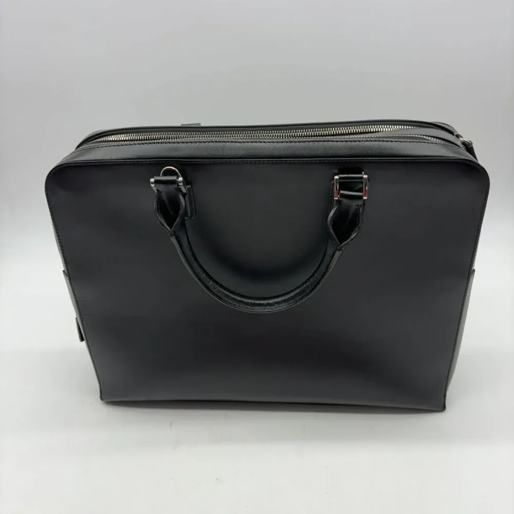 Montblanc black leather