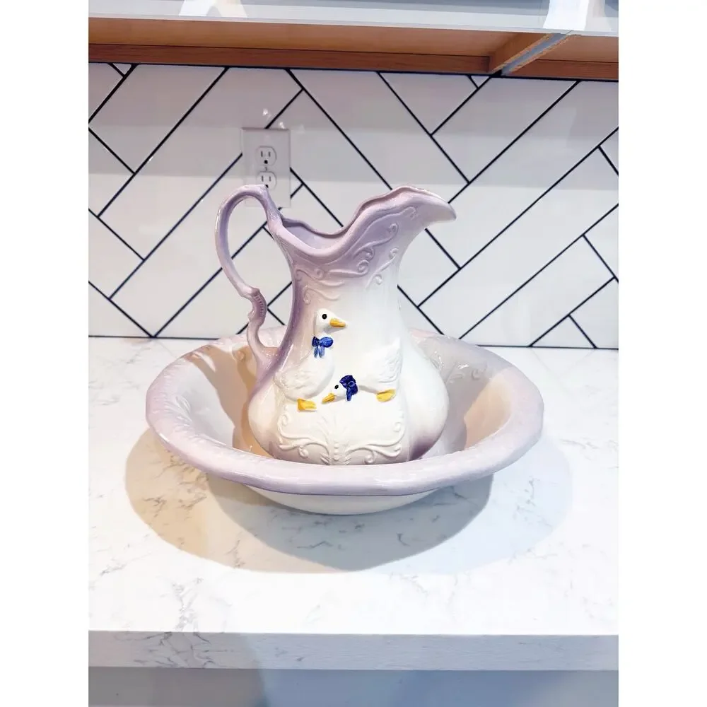Vintage ceramic goose