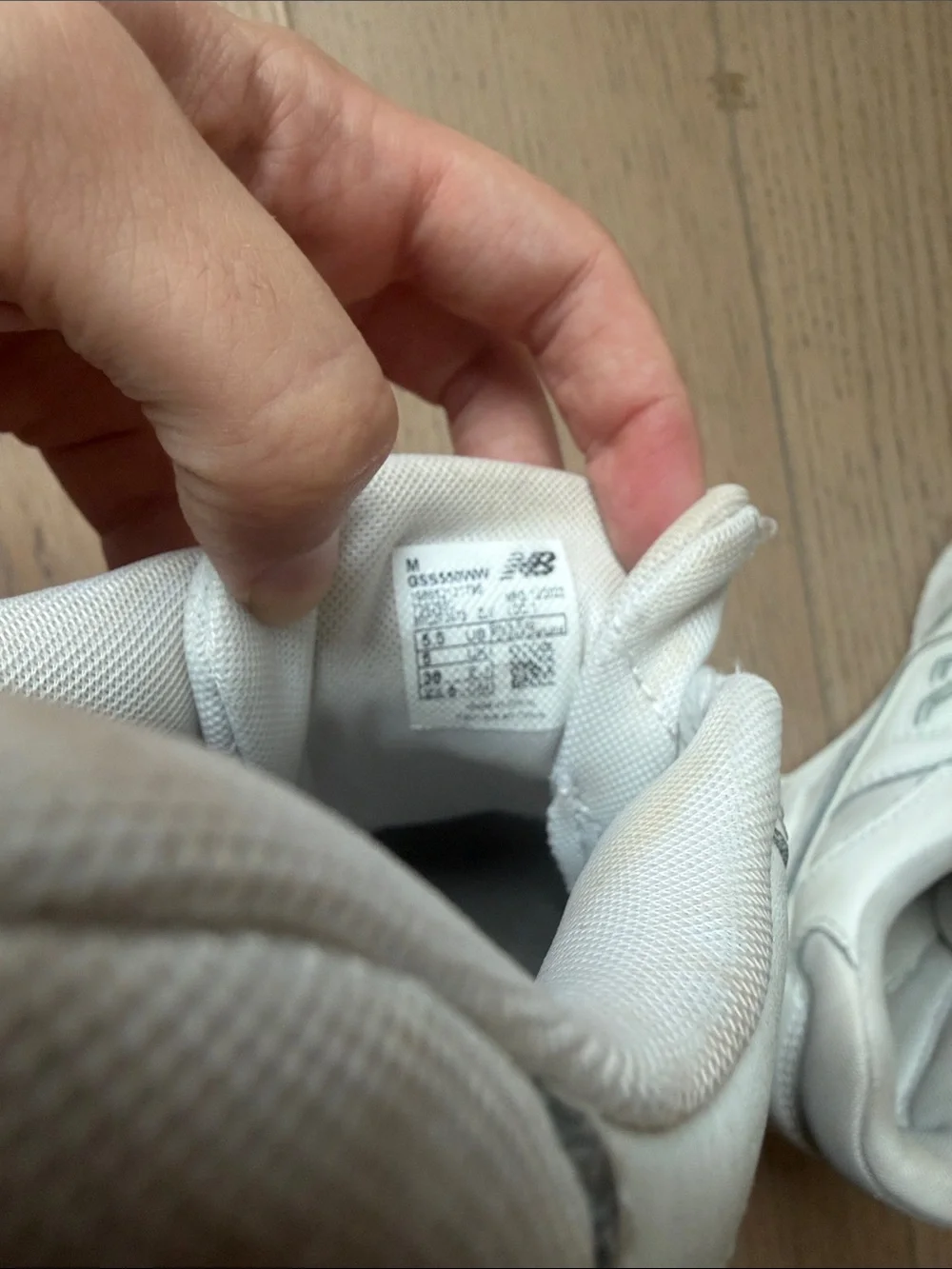 New Balance up perforated