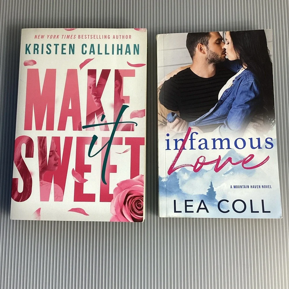 Signed Set of 2 Grumpy Meets Sunshine Romance Books