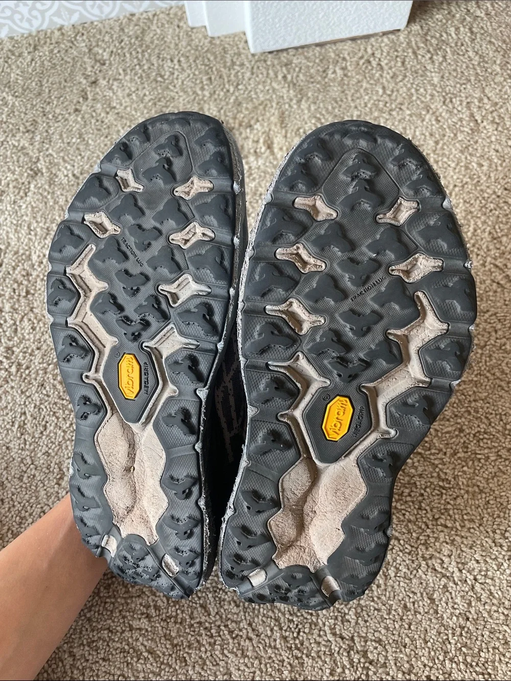 Hoka breathable mesh