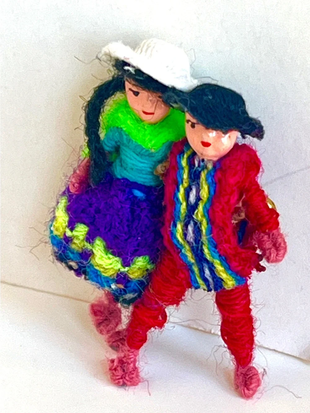 Peruvian Craft green purple