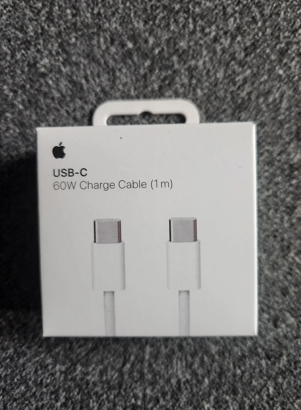 Brand New Apple USB-C 60W Charge Cable (1m) — White