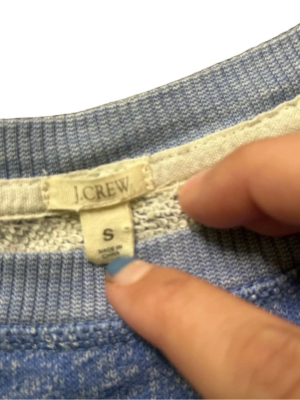 J. Crew comfortable blue
