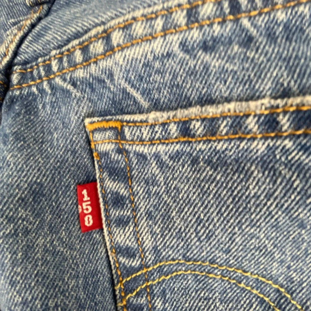 Levi 501 Mens 28x30 150th Anniversary‎ Button Fly Blue Medium Wash Jeans