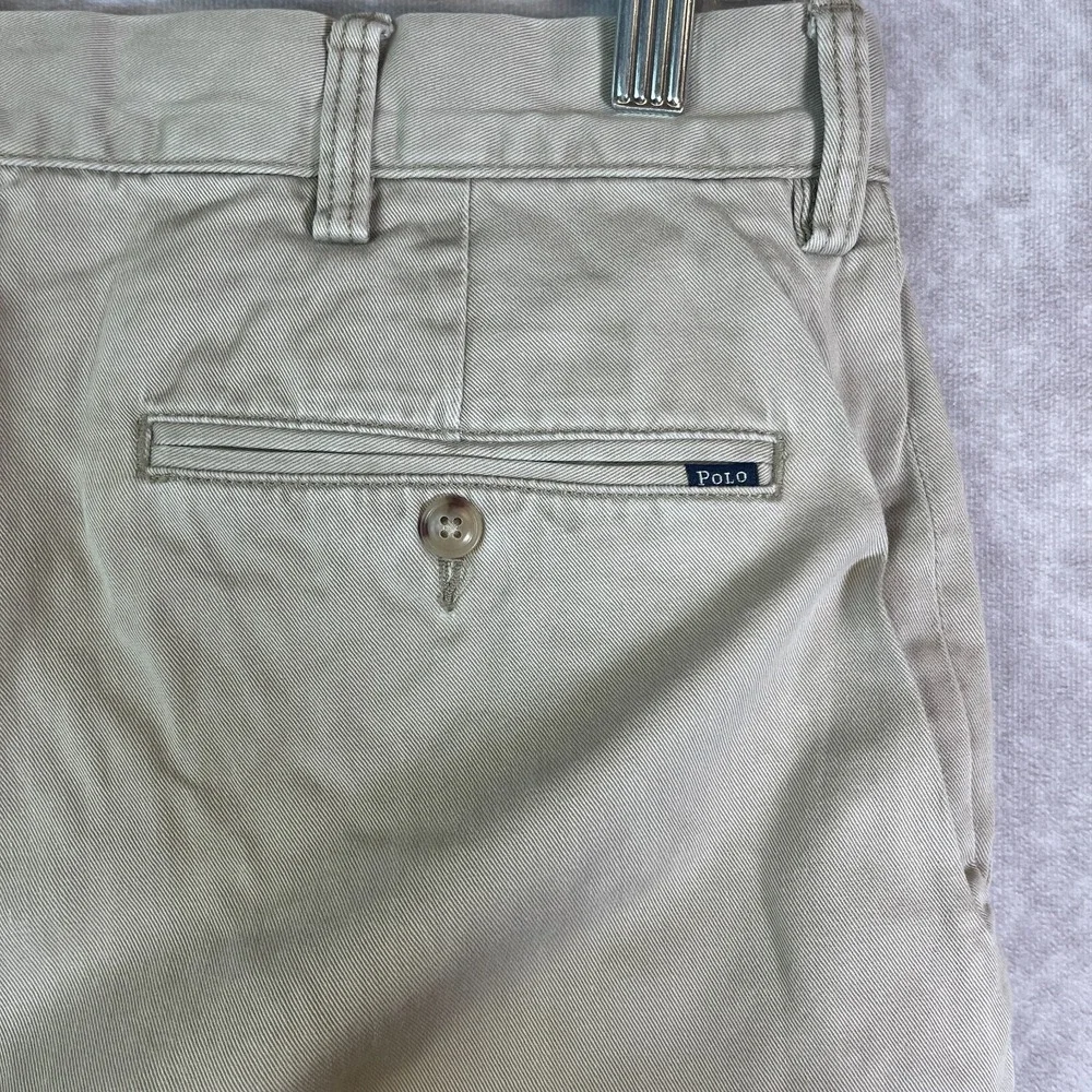 VINTAGE Polo Ralph Lauren Pants Chinos Mens 34x30 Khaki Straight Leg Classic 90s