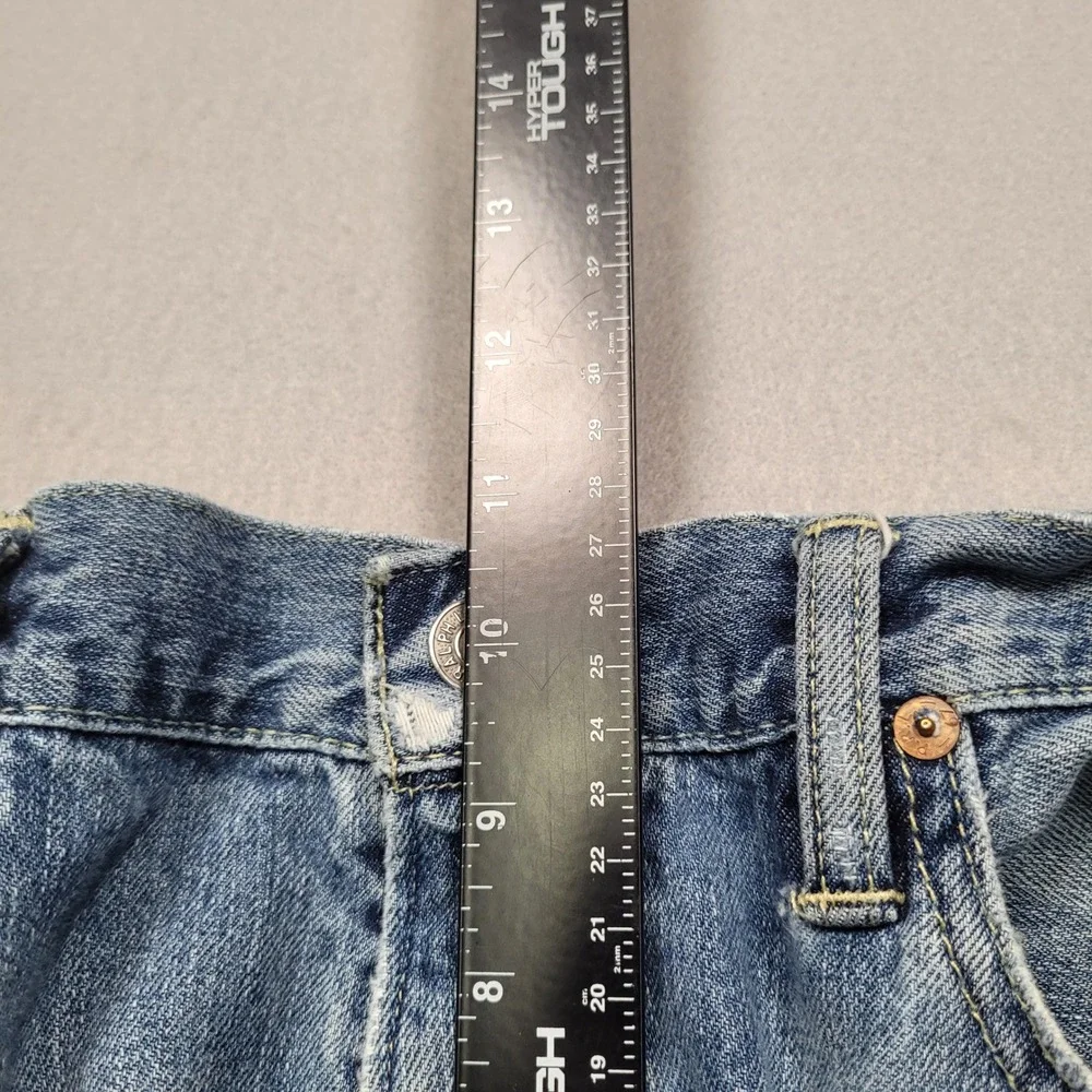 Polo Ralph Lauren Hampton Straight Blue Jeans Mens 35x32 Medium Wash Denim