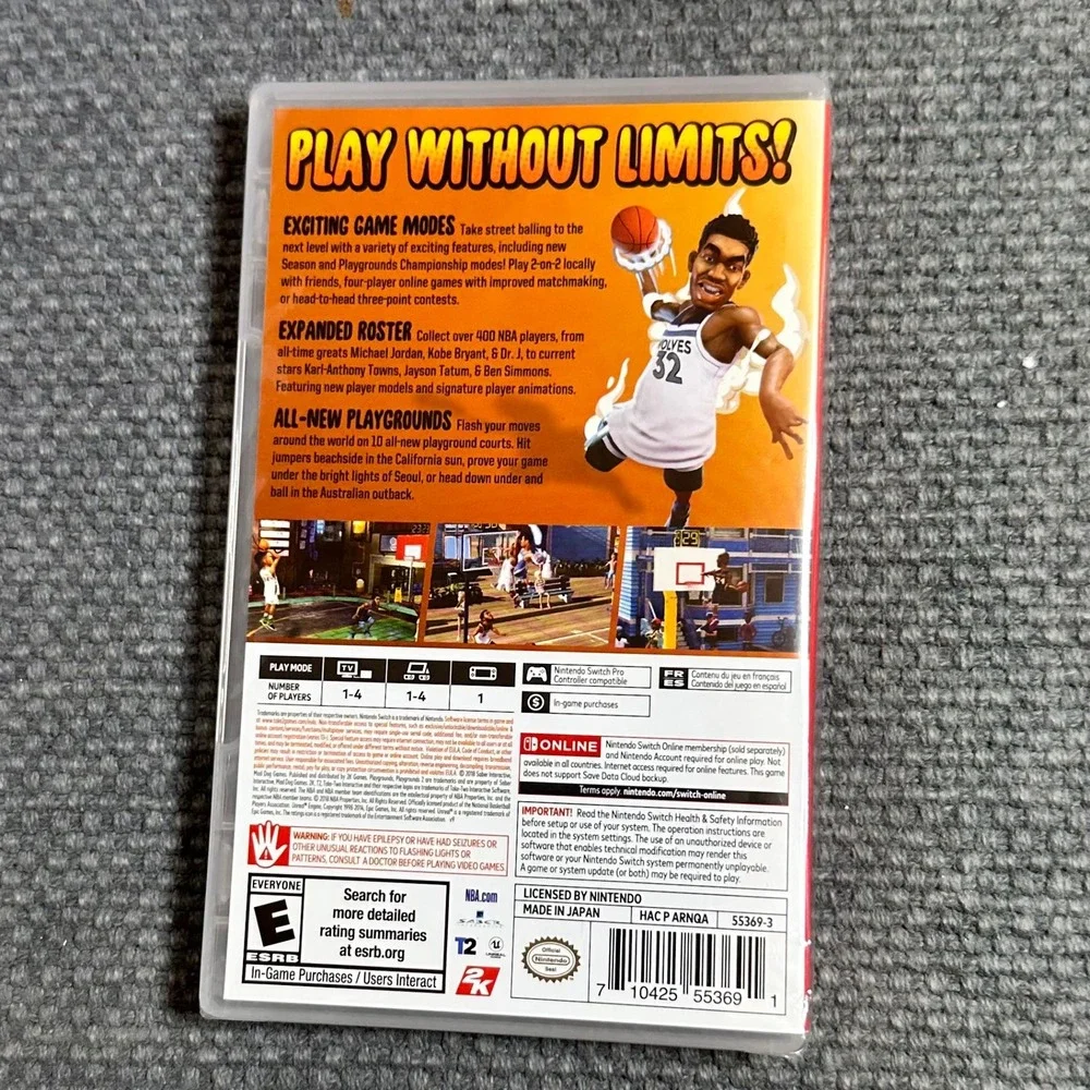 Nintendo nba 2k
