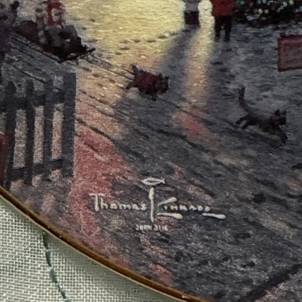 Thomas Kinkade china thomas