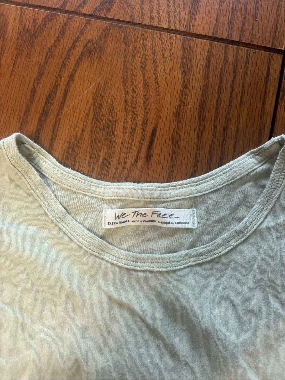 Free People armpit measures