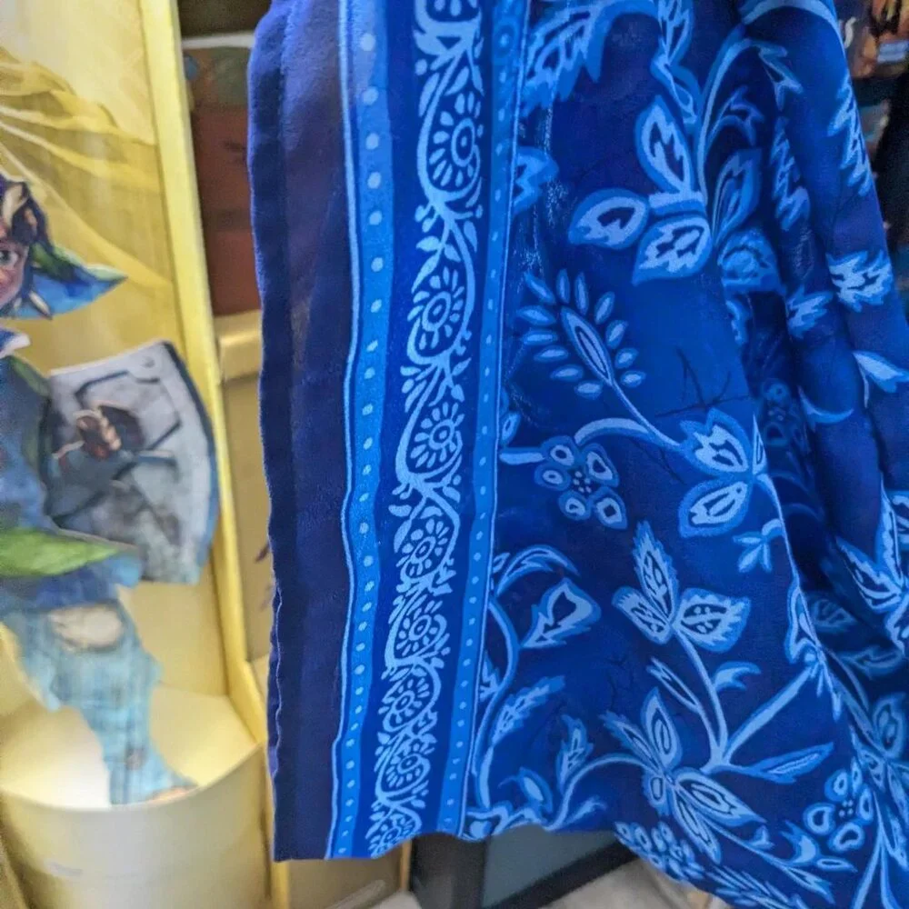Sessa blue floral