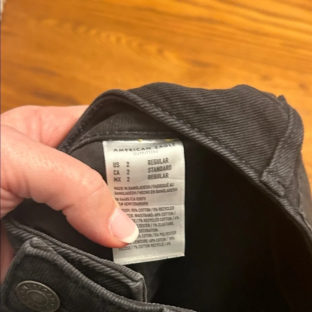 American Eagle Outfitters rugged black