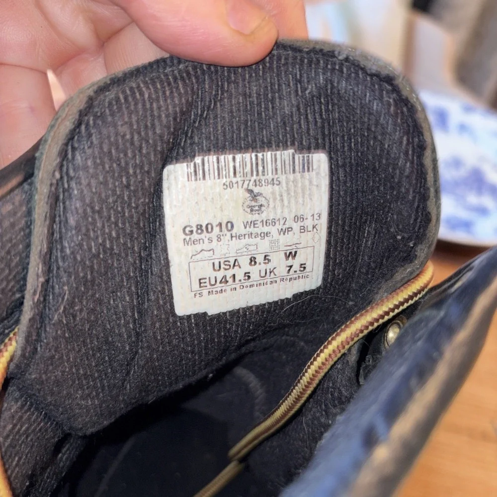 Georgia Boot Vibram Sole my work but