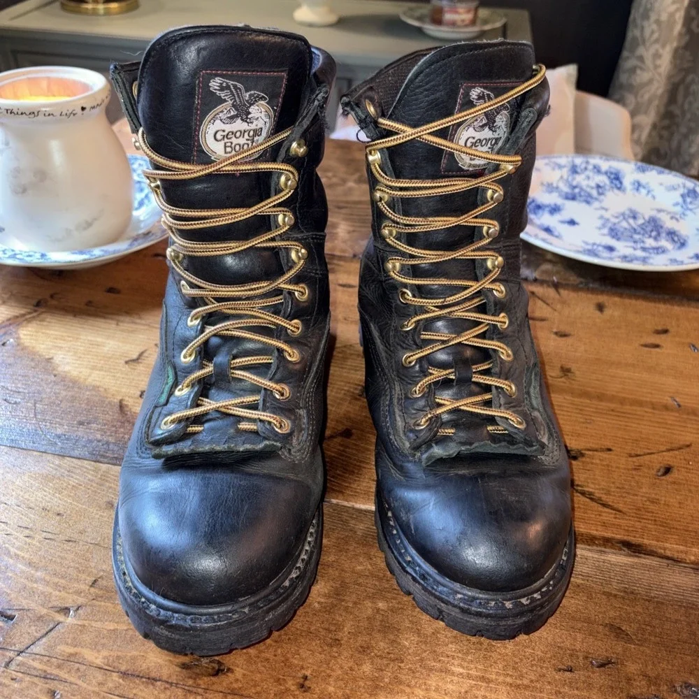 Georgia Boot Vibram Sole cabincore styling but