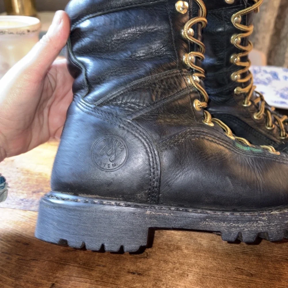 Georgia Boot Vibram Sole vintage great fall