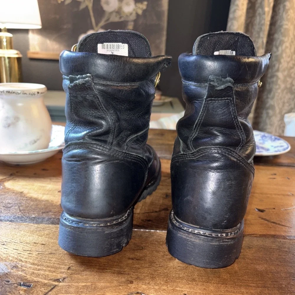 Georgia Boot Vibram Sole boots fall but
