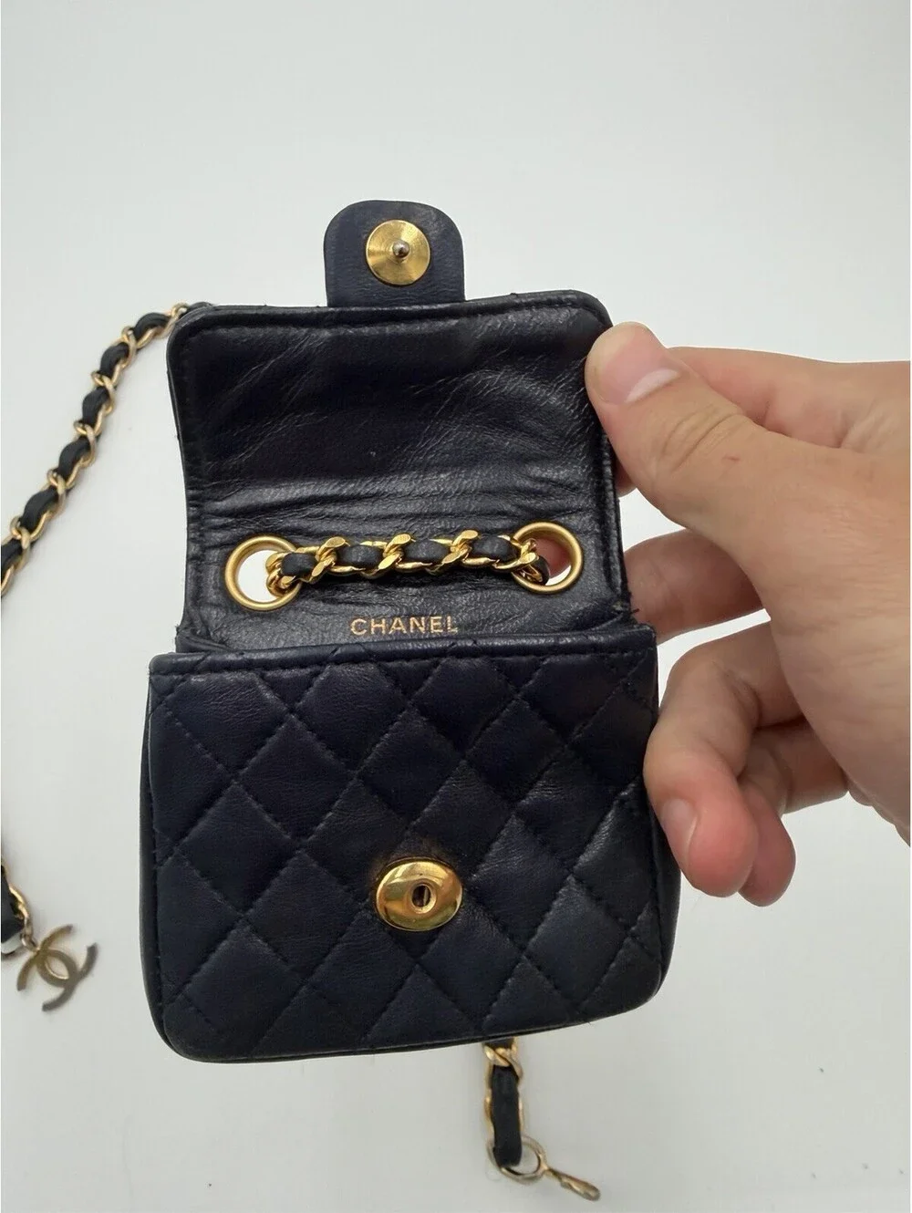 CHANEL vintage black